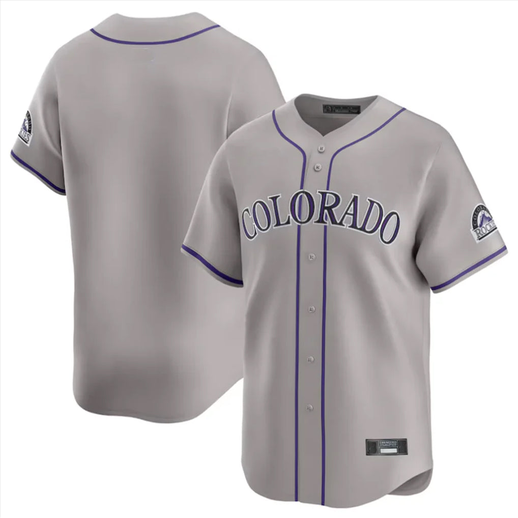 C.Rockies ## Rockies Blank Player Gray Limited Home Gdoa Stitched Jerseys