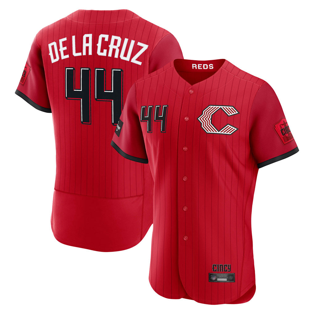 C.Reds #44 Elly De La Cruz Player Red 2026 City Connect Limited Elite Home Gdoa Stitched Jerseys