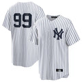 NY.Yankees #99 Aaron Judge Player White Game Home Stitched Jerseys