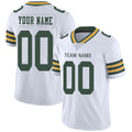 Custom GB.Packers Stitched American Football Jerseys Personalize Birthday Gifts White Jersey