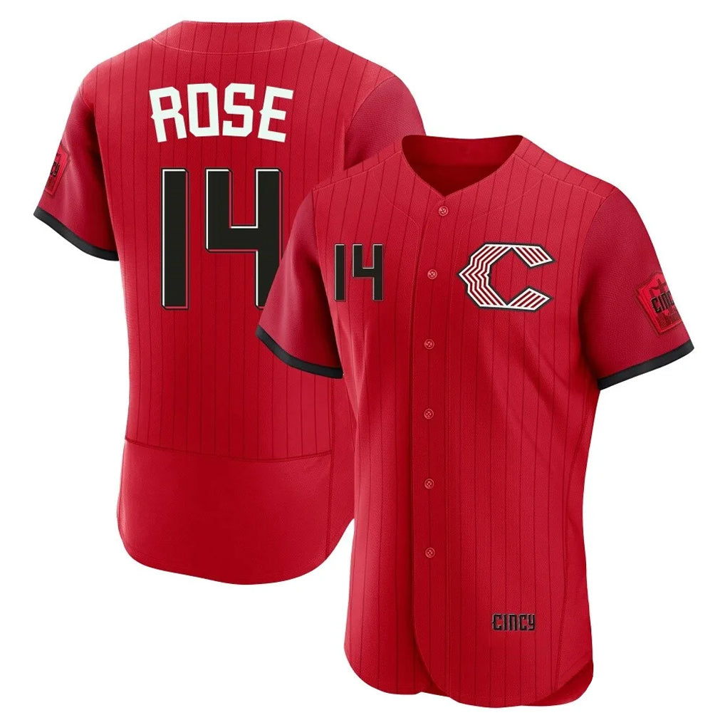 C.Reds #14 Pete Rose Player Red 2026 City Connect Limited Elite Home Gdoa Stitched Jerseys