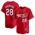 St. Louis Cardinals #28 Nolan Arenado Player Red City Connect Limited Gdoa Stitched Jerseys