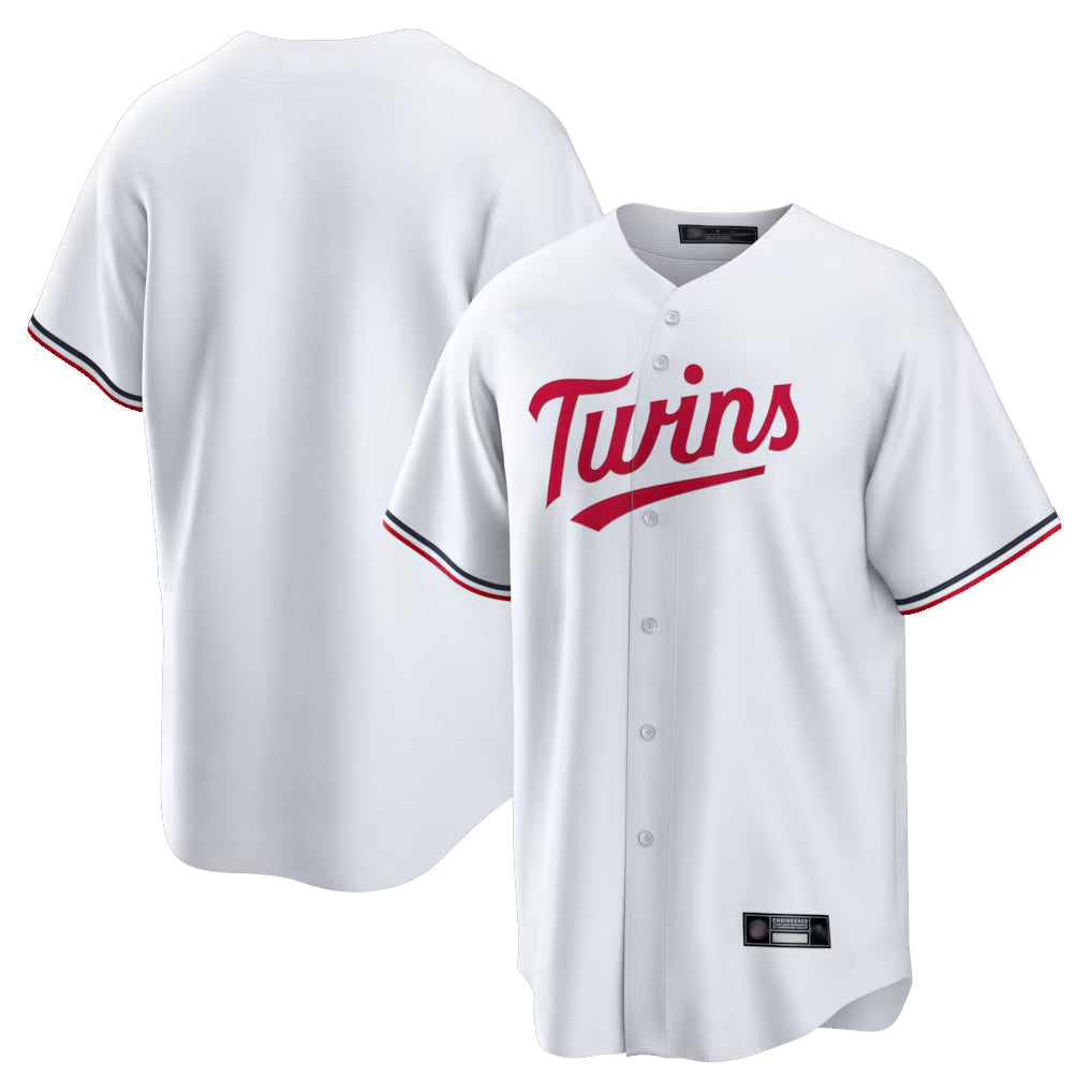 M.Twins ## Twins Blank Player White Home Game Gdoa Stitched Jerseys