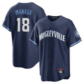 C.Cubs #18 Shota Imanaga Player Navy City Connect Home Game Gdoa Stitched Jerseys