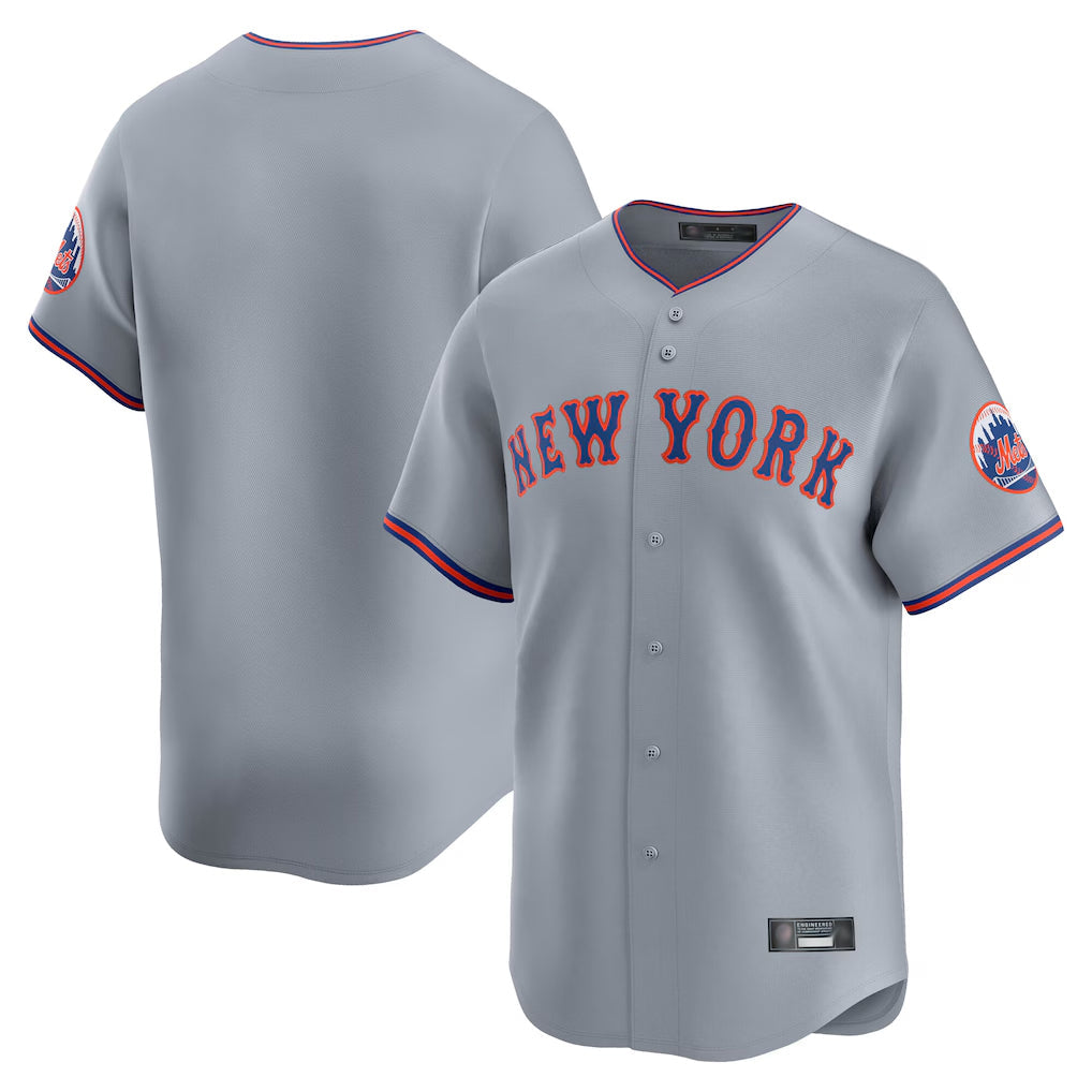 NY.Mets ## Mets Blank Player Gray Road Limited Home Stitched Jerseys