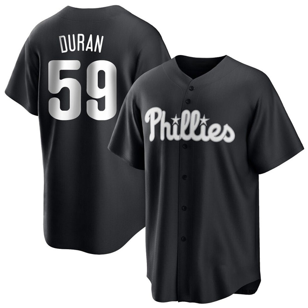 P.Phillies #59 Jhoan Duran Player Black Alt Fashion Home Game Stitched Jerseys