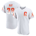 SF.Giants #38 Robbie Ray Player White City Connect Home Limited Elite Stitched Jerseys