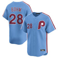 P.Phillies #28 Alec Bohm Player Light Blue Home Limited Stitched Jerseys