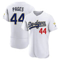 LA.Dodgers #44 Andy Pages Player Gold White 2026 Collection Stadium Limited Elite Gdoa Stitched Jerseys