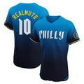 P.Phillies #10 J.T. Realmuto Player Blue City Connect Home Limited Elite Stitched Jerseys