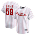 P.Phillies #59 Jhoan Duran Player White Home Limited Gdoa Stitched Jerseys