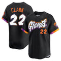 SF.Giants #22 Will Clark Player Black 2025 City Connect Home Limited Stitched Jerseys