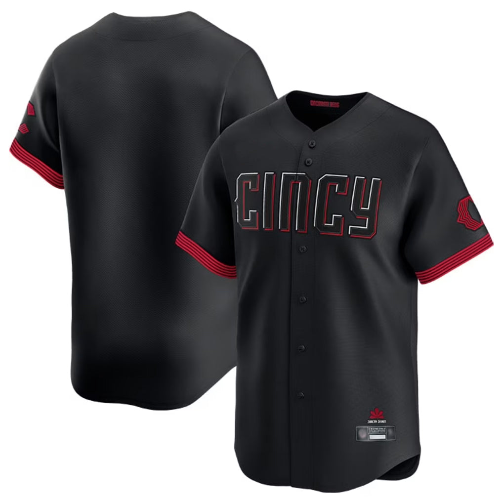 C.Reds ## Red Blank Player Black City Connect Home Limited Gdoa Stitched Jerseys