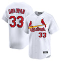 St. Louis Cardinals #33 Brendan Donovan Player White Home Limited Stitched Jerseys