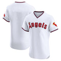 LA.Angels ## Angels Blank Player White T-shirt Home Limited Elite Gdoa Stitched Jerseys