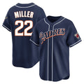 S.Diego Padres #22 Mason Miller Player Navy Cooperstown Collection Limited Home Stitched Jerseys