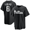 P.Phillies #6 Ryan Howard Player Black Alt Fashion Home Game Stitched Jerseys