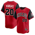 C.White Sox #20 Miguel Vargas Player Red City Connect Limited Home Gdoa Stitched Jerseys