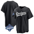 LA.Dodgers ## Dodgers Blank Player Black Pitch Fashion World Series Meet T-shirt Gdoa Stitched Jerseys