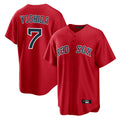 B.Red Sox #7 Masataka Yoshida Player Red Home Game Gdoa Stitched Jerseys