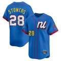 M.Marlins #28 Kyle Stowers Player Blue National League All-Star Game Limited Gdoa Stitched Jerseys
