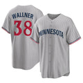 M.Twins #38 Matt Wallner Player Gray Game Limited Home Gdoa Stitched Jerseys