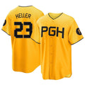 P.Pirates #23 Mitch Keller Player Gold City Connect Home Game Stitched Jerseys