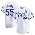 KC.Royals #55 Cole Ragans Player White Alt Limited Home Gdoa Stitched Jerseys