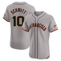 SF.Giants #10 Casey Schmitt Player Gray Home Limited Elite Stitched Jerseys