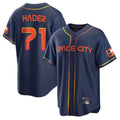 H.Astros #71 Josh Hader Player Navy City Connect Home Game Gdoa Stitched Jerseys