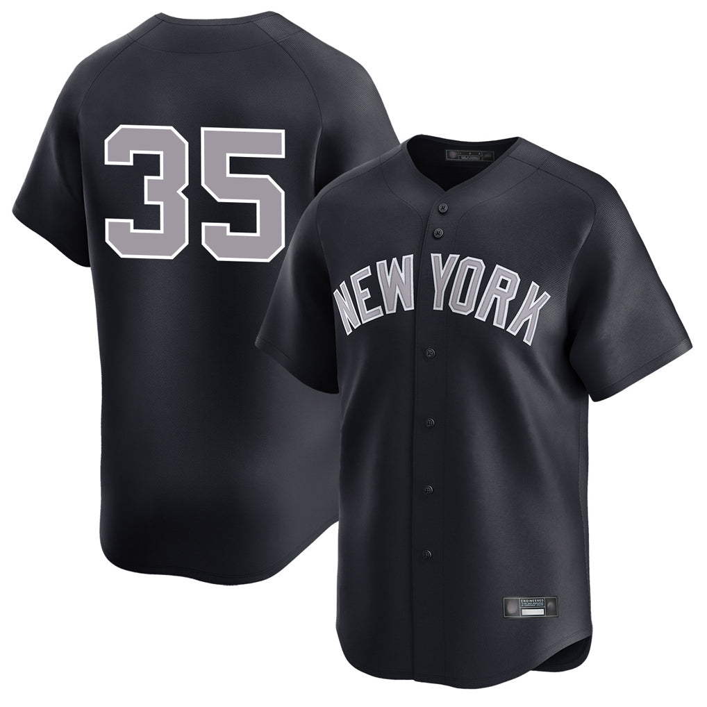 NY.Yankees #35 Cody Bellinger Player Navy Limited Home Stitched Jerseys