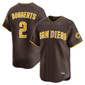 S.Diego Padres #2 Xander Bogaerts Player Brown Home Limited Stitched Jerseys