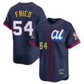 NY.Yankees #54 Max Fried Player Navy All Star Limited Home Stitched Jerseys