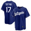 LA.Dodgers #17 Shohei Ohtani Player Royal Game Gdoa Stitched Jerseys