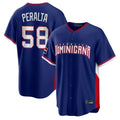 S.Diego Padres #58 Wandy Peralta Player Royal 2026 World Classic Home Limited Stitched Jerseys