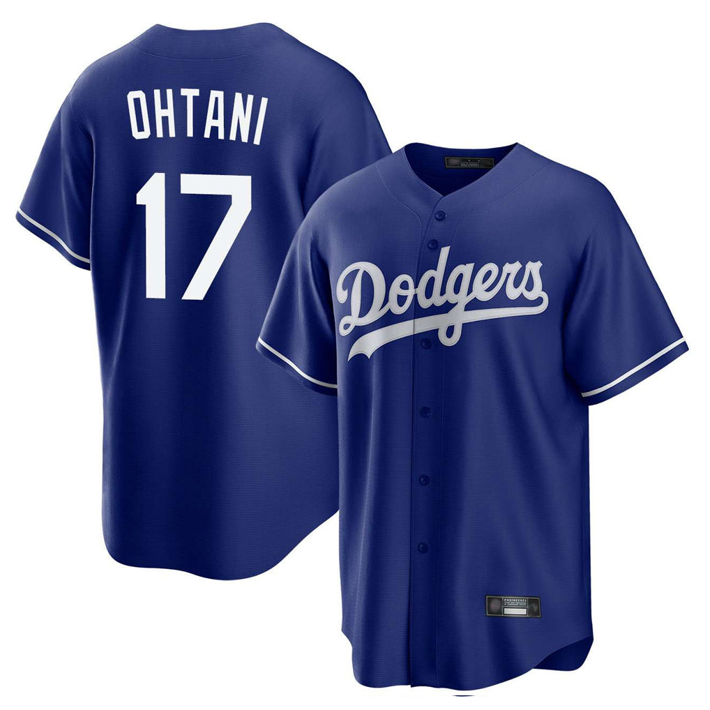 LA.Dodgers #17 Shohei Ohtani Player Royal Home Game Gdoa Stitched Jerseys