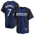 D.Tigers #7 Kevin McGonigle Player Navy City Connect Home Limited Gdoa Stitched Jerseys