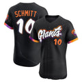 SF.Giants #10 Casey Schmitt Player Black 2025 City Connect Home Limited Elite Gdoa Stitched Jerseys