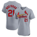St. Louis Cardinals #21 Lars Nootbaar Player Gary Home Limited Elite Stitched Jerseys