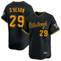 P.Pirates #29 Ryan O'Hearn Player Black Alt Home Limited Stitched Jerseys