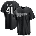 M.Twins #41 Joe Ryan Player Black Home Game Gdoa Stitched Jerseys