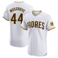 S.Diego Padres #44 Joe Musgrove Player White Home Limited Elite Stitched Jerseys
