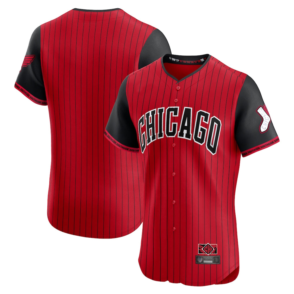 C.White Sox ## White Sox Blank Player Red City Connect Limited Elite Home Gdoa Stitched Jerseys