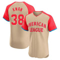 C.Guardians #38 Steven Kwan Player Cream American League All-Star Limited Elite Home Gdoa Stitched Jerseys
