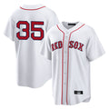 B.Red Sox #35 Garrett Crochet Player White Home Game Gdoa Stitched Jerseys