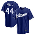 LA.Dodgers #44 Andy Pages Player Royal Game Gdoa Stitched Jerseys