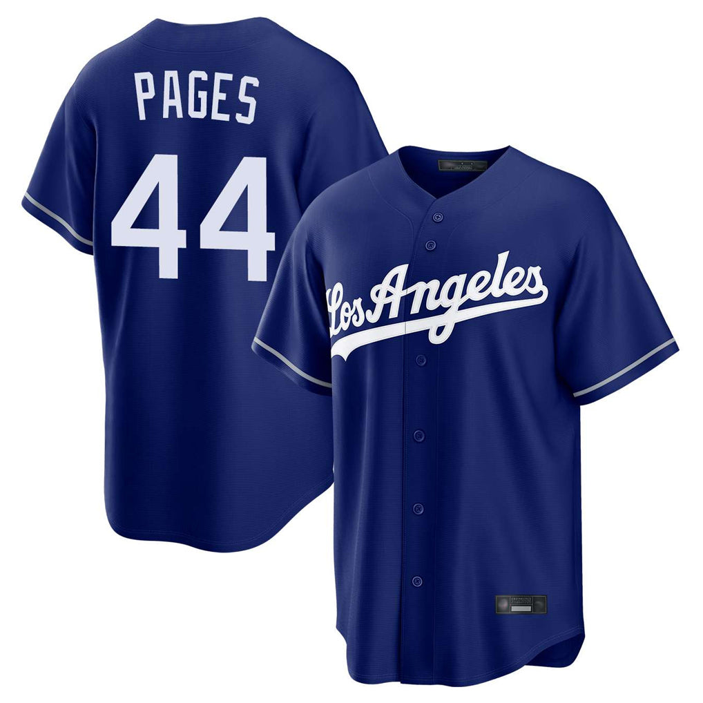 LA.Dodgers #44 Andy Pages Player Royal Game Gdoa Stitched Jerseys