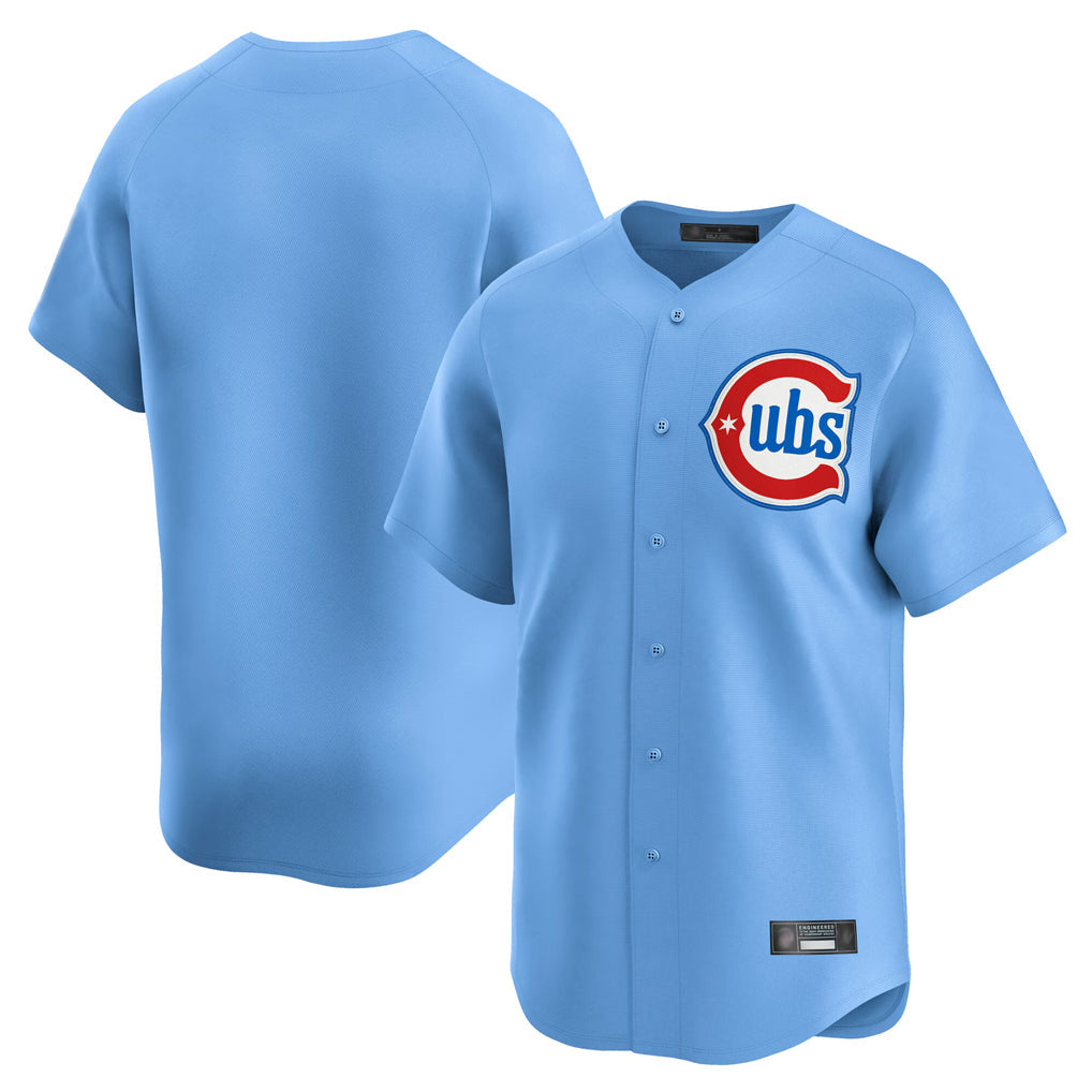 C.Cubs ## Cubs Blank Player Light Blue Limited Home Gdoa Stitched Jerseys
