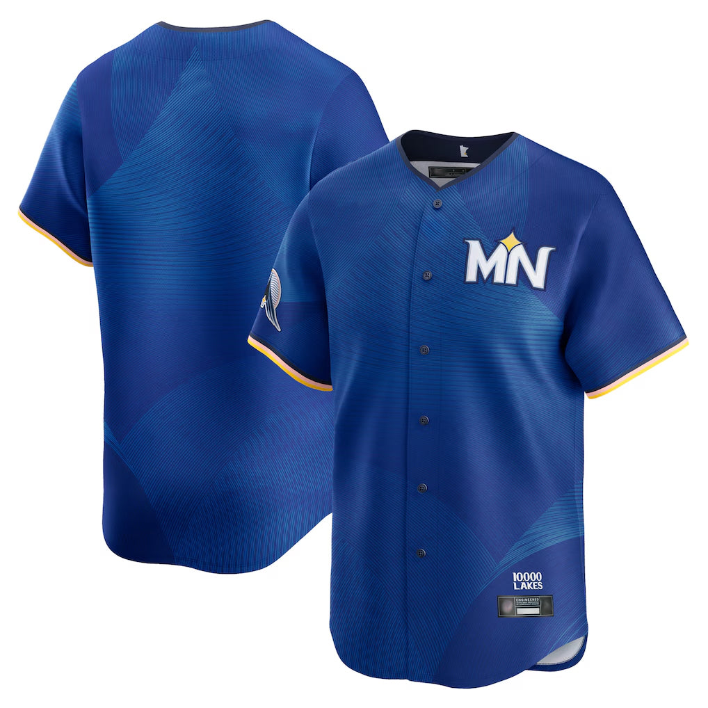 M.Twins ## Twins Blank Player Royal City Connect Limited Home Gdoa Stitched Jerseys