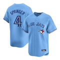 T.Blue Jays #4 George Springer Player Blue Home Game Stitched Jerseys